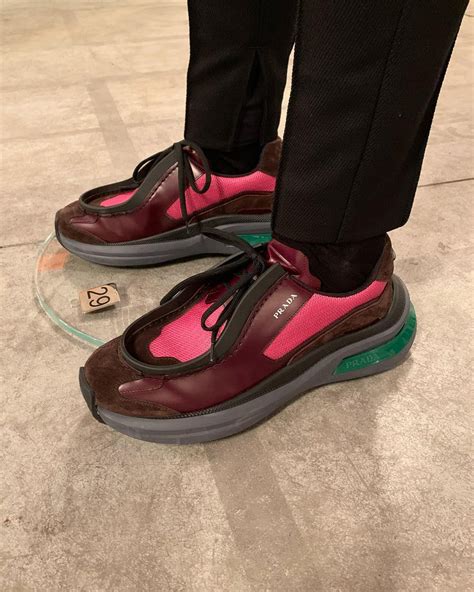 snakers fucsia prada|prada sneakers.